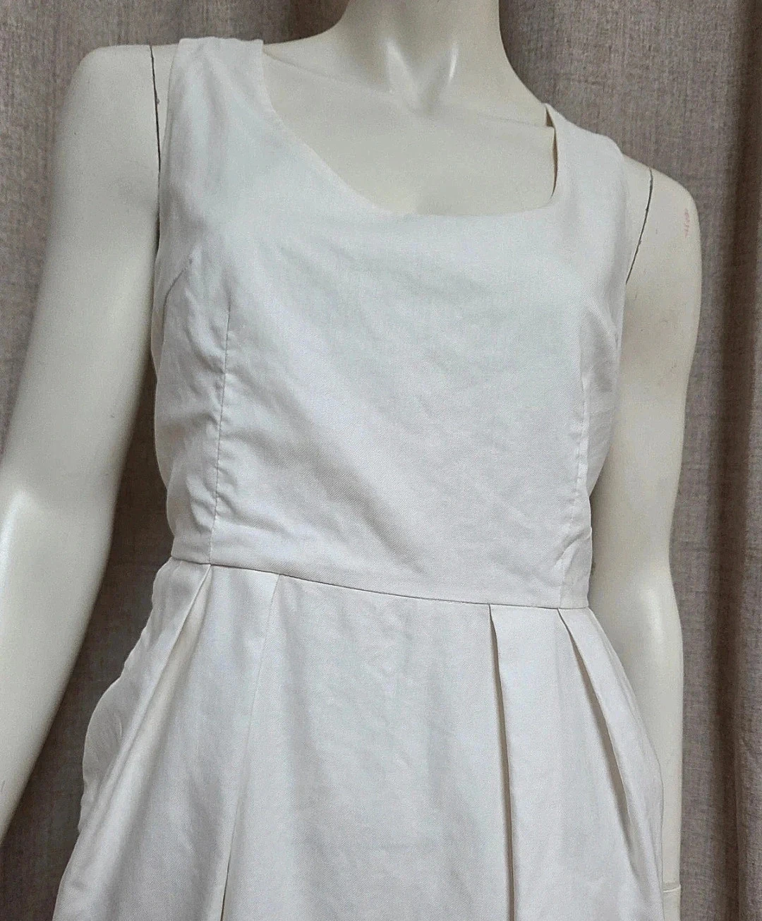 Witte jurk 38 retro snit – photo 7